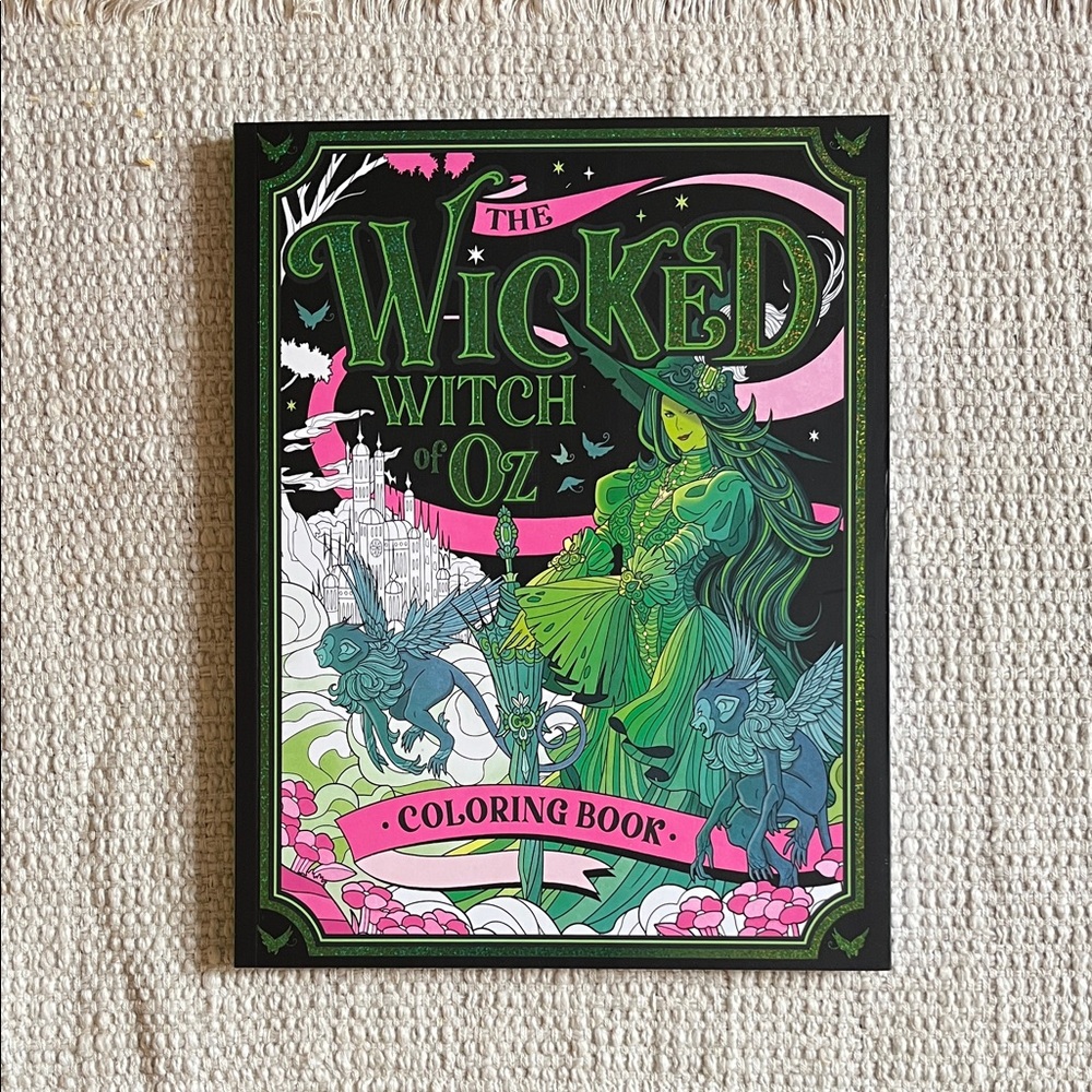 The Wicked Witch of Oz Adult Coloring Book